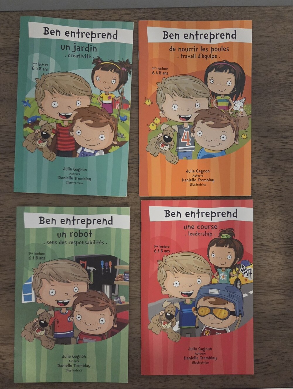 Ben entreprend, 4 Book Set Level 1 Reader